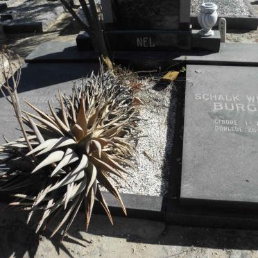 NEL Schalk Willem Burger 1897-1974 &amp; Christina Catharina O'KENNEDY 1907-1981