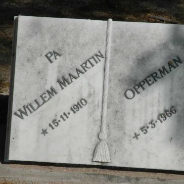 OPPERMAN Willem Maartin 1910-1966