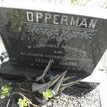 OPPERMAN Cecelia Jacoba 194?-1970