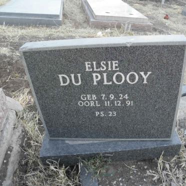 PLOOY Elsie, du 1924-1991