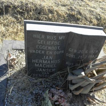 RENSBURG Jan Hermanus Machiel, Jansen van 1929-1982
