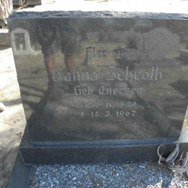 SCHROTH Hanna nee ENERSEN 1879-1967