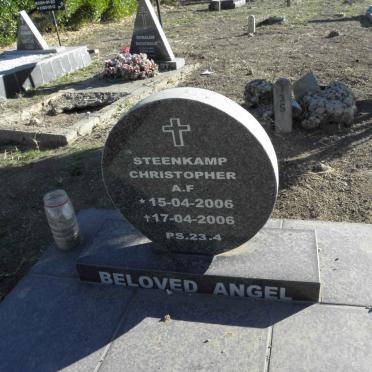 STEENKAMP Christopher A.F. 2006-2006