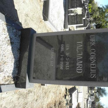 TALJAARD Dirk Cornelius 1933-1980