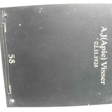 VISSER A.J. 1928-