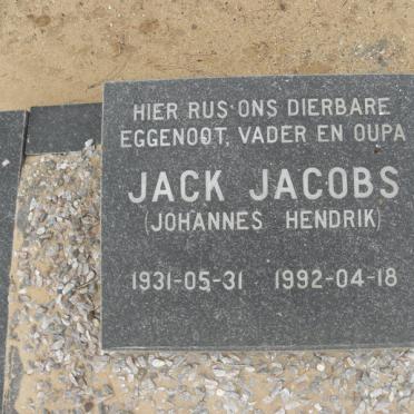 JACOBS Johannes Hendrik 1931-1992