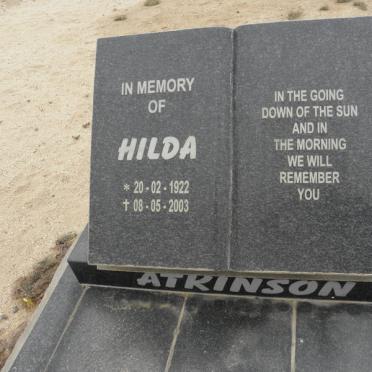 ATKINSON Hilda 1922-2003