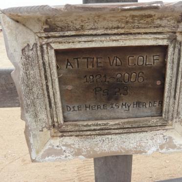 COLF Attie, vd 1921-2006