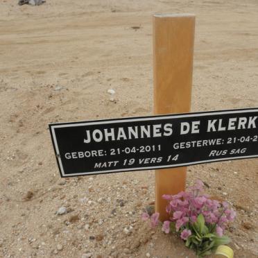 KLERK Johannes, de 2011-2011
