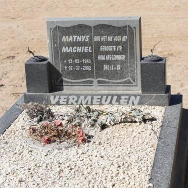 VERMEULEN Mathys Machiel 1943-2002