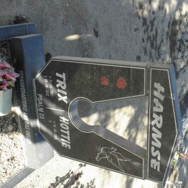 HARMSE Hottie 1926- &amp; Trix 1927-2012