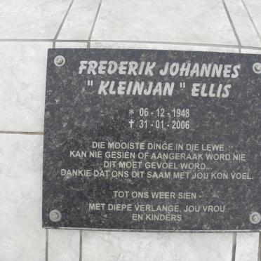 ELLIS Frederik Johannes 1948-2006