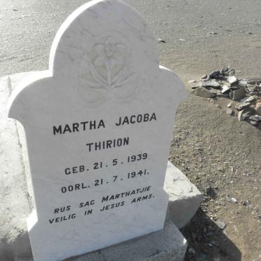 THIRION Martha Jacoba 1939-1941