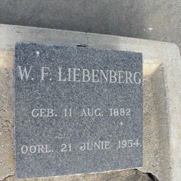 LIEBENBERG W.F. 1882-1954