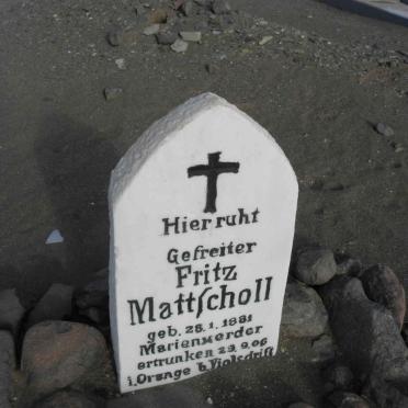 MATTSCHOLL Fritz 1881-1906