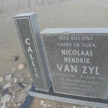 ZYL Nicolaas Hendrik, van 1921-1987