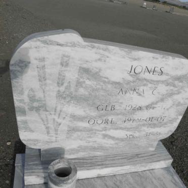 JONES Anna C. 1928-1979