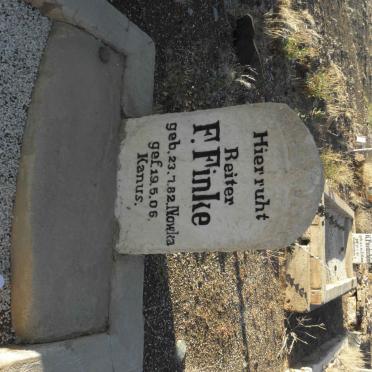 FINKE F. 1882-1906