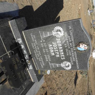 BASSON Johannes Joseph Adam 1936-2004