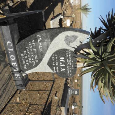 CLOETE Max 1909-1998