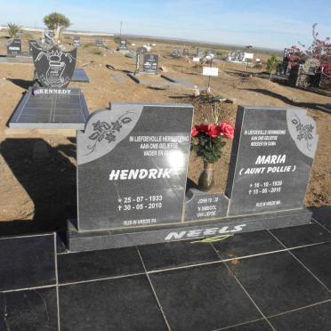 NEELS Hendrik 1933-2010 &amp; Maria 1939-2010