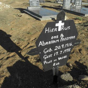 FREEMAN Abraham 1916-1998