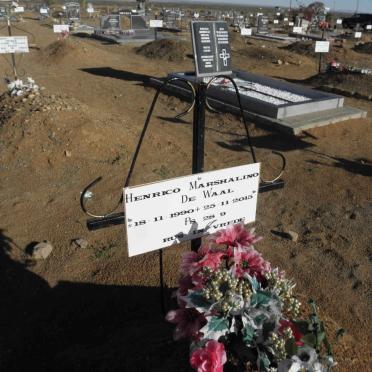 WAAL Henrico Marshalino, de 1990-2015
