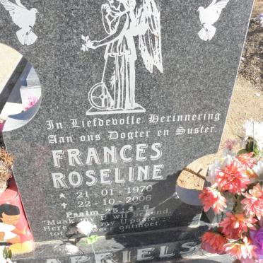 APRIELS Frances Roseline 1970-2006