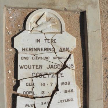 COETZEE Wouter Jacobus 1938-1945