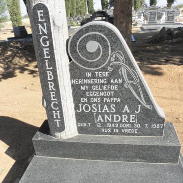 ENGELBRECHT Josisa A.J. 1949-1987