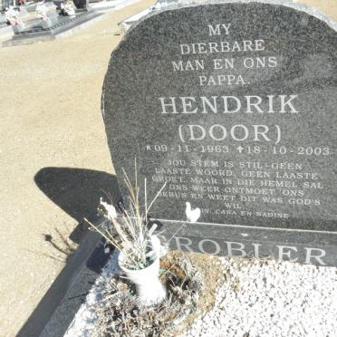 GROBLER Hendrik 1963-2003