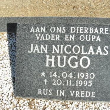 HUGO Jan Nicolaas 1930-1995