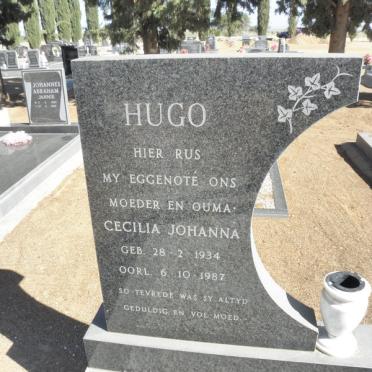 HUGO Cecilia Johanna 1934-1987