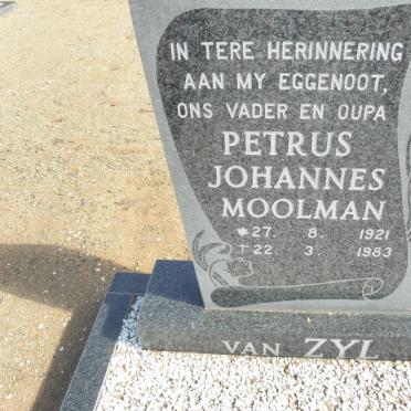 MOOLMAN Petrus Johannes 1921-1983
