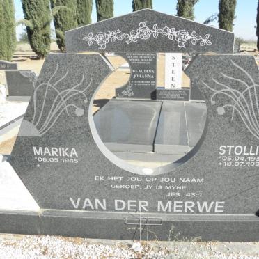 MERWE Stollie 1936-1997 &amp; Marika -1945