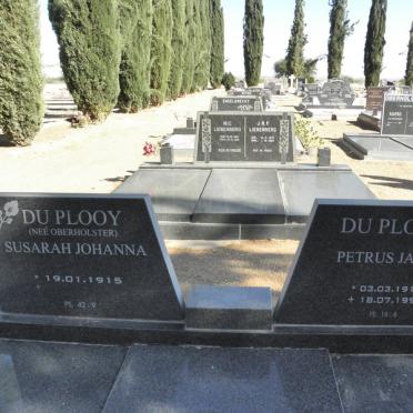 PLOOY Petrus Jacob, du 1910-1999 &amp; Susarah Johanna OBERHOLSTER 1915-