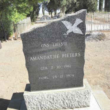 PIETERS Amandatjie 1961-1974
