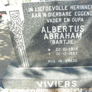 VIVIERS Albertus Abraham 1918-1993
