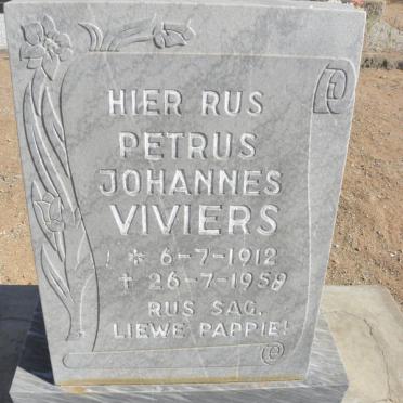 VIVIERS Petrus Johannes 1912-1958