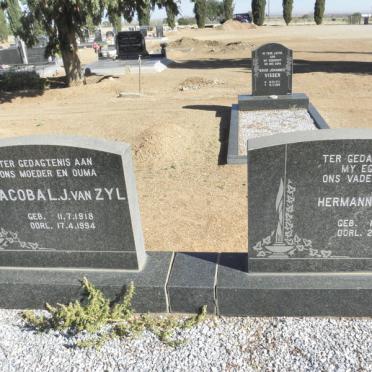 ZYL Hermann, van 1910-1989 &amp; Jacoba L.J. 1918-1994