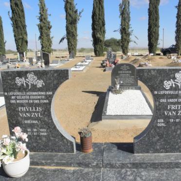 ZYL Fritz, van 1932- &amp; Phyllis FAUL 1933-2003