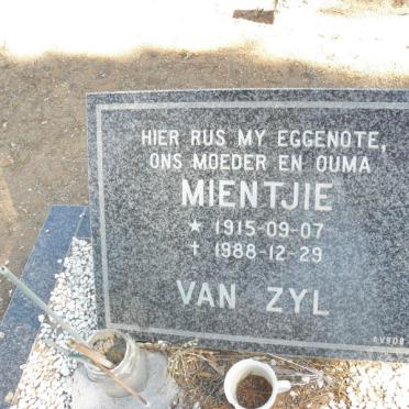ZYL Mientjie, van 1915-1988