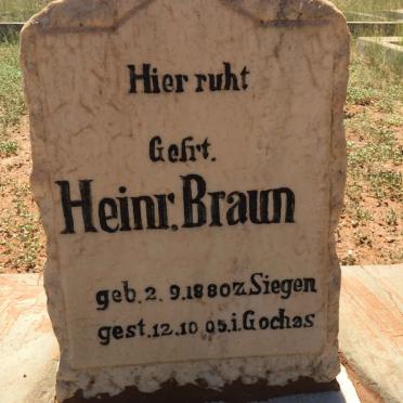 BRAUN Heinr. 1880-1905