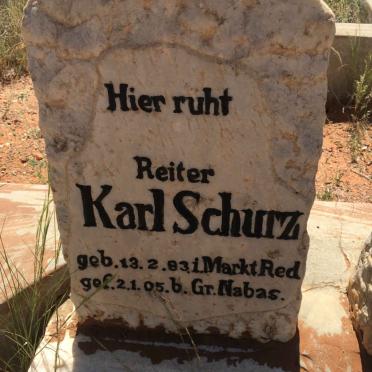 SCHURZ Karl 1883-1905