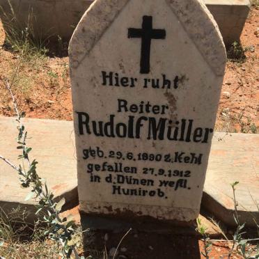 MÜLLER Rudolf 1890-1912