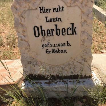 OBERBECK -1905