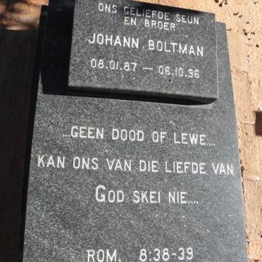 BOLTMAN Johann 1987-1996