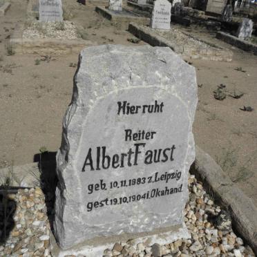FAUST Albert 1883-1904