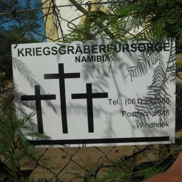 3. Plaque - Kriegsgräberfürsorge