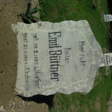 BÜTTNER Emil 1880-1904
